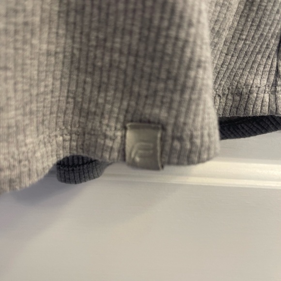 Fabletics Gray Ribbed Tank Top - Picture 4 of 4